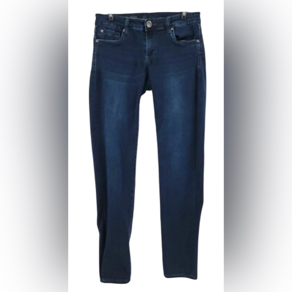 KUT FROM THE KLOTH 👖 HIGH RISE FAB AB SKINNY Dark Blue Denim Jeans - Picture 2 of 11